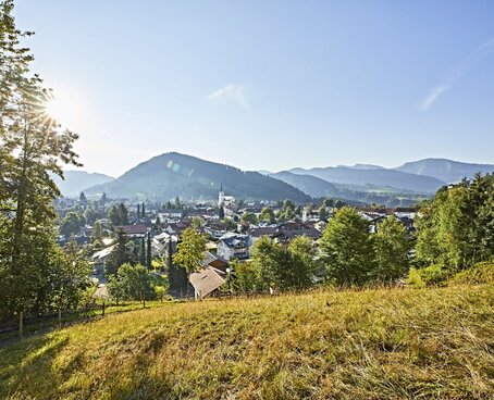 Panoramablick über Oberstaufen